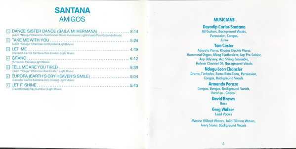 Santana - Amigos - CD