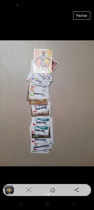 Album vazio Club World Cup 25 + Lote 52 Cromos