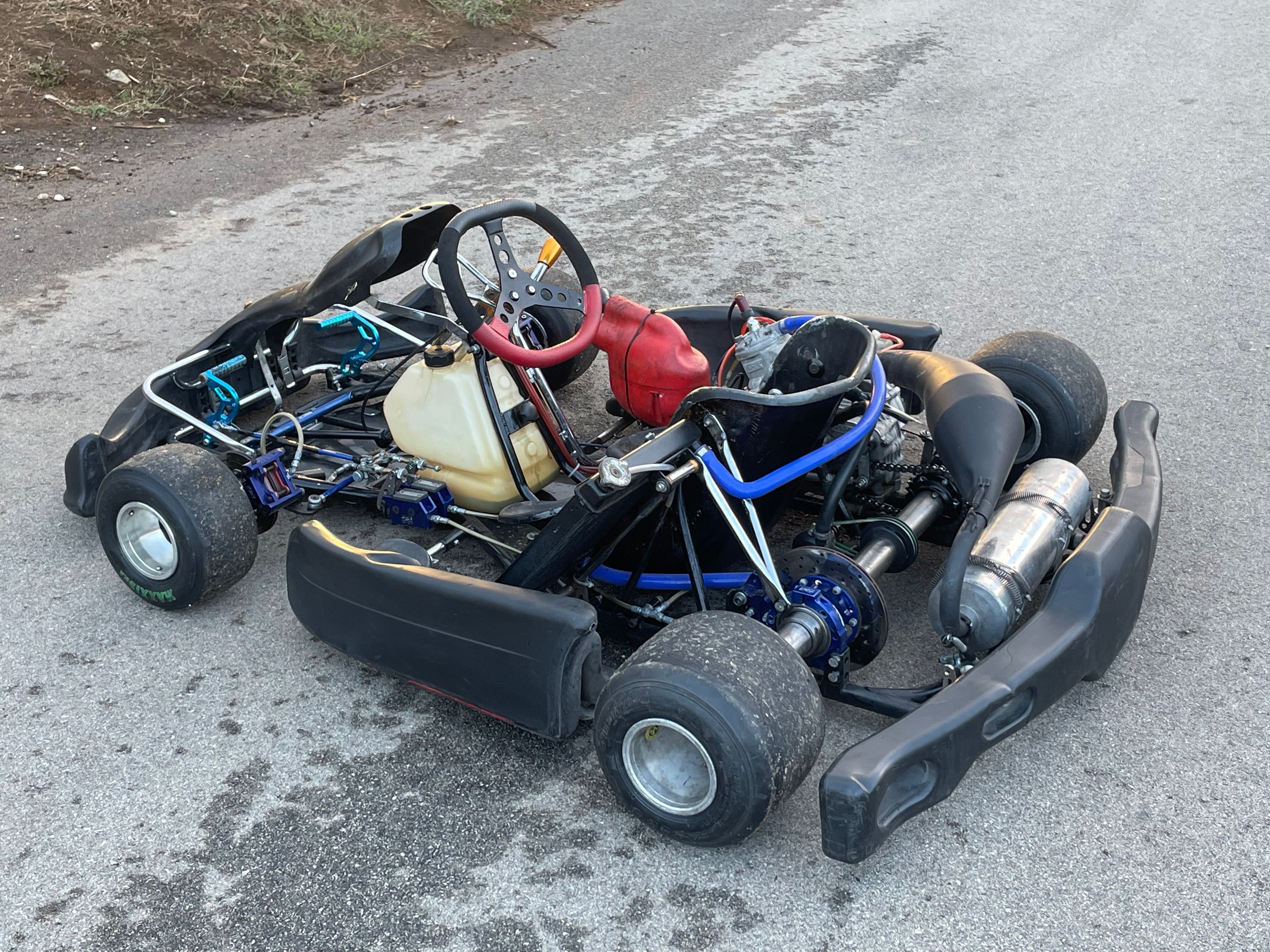 Karting vortex 125 caixa