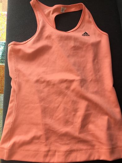 Koszulka sportowa. Adidas. Do biegania. Fitness. Na ramiączkach.