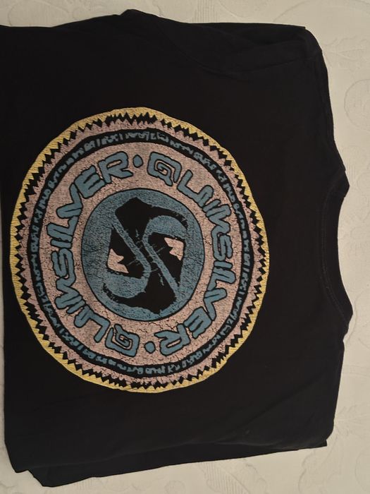 Quicksiver Tshirt manga comprida