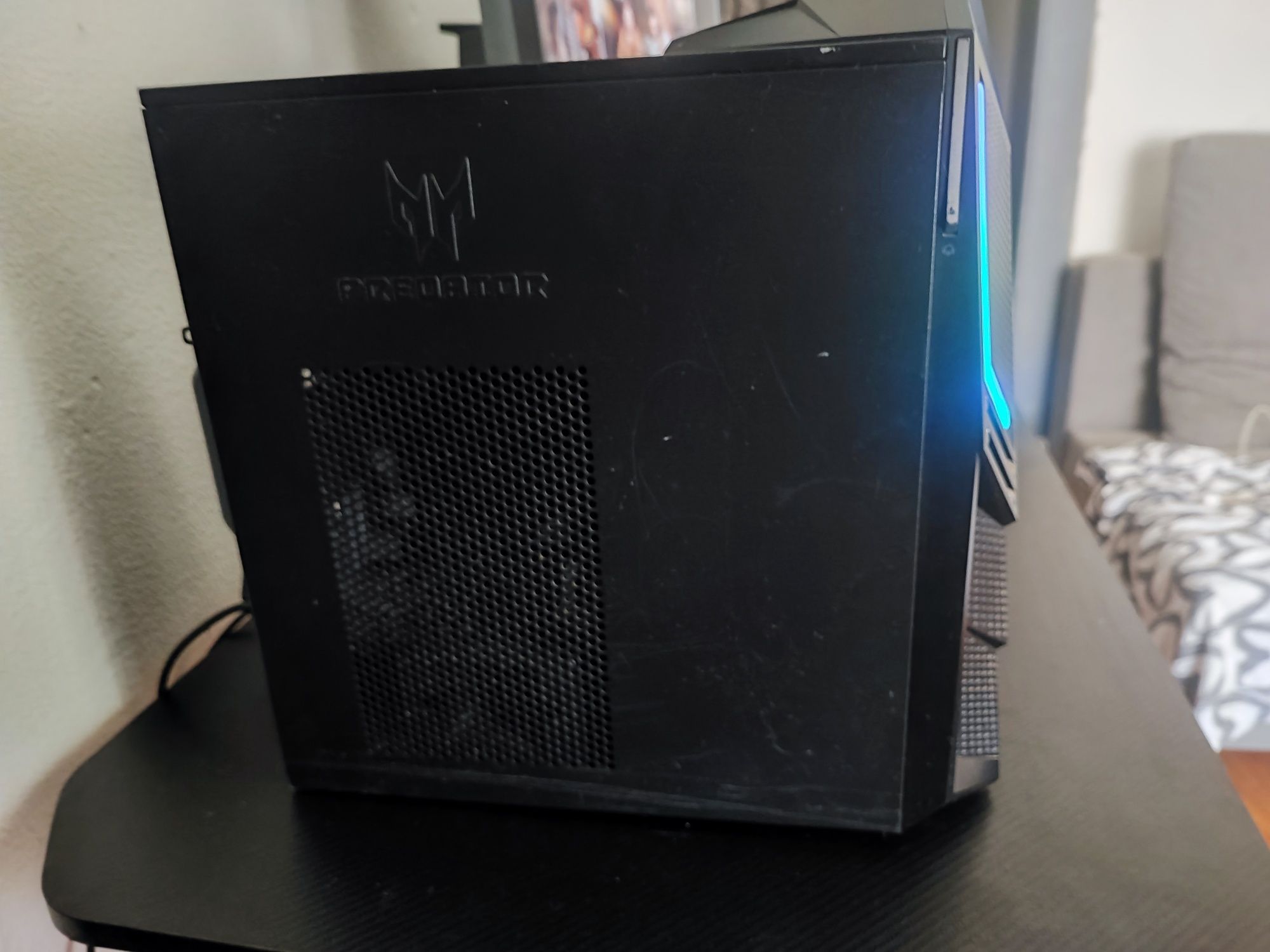 PACOTE GAMING COMPLETO - Philips 240Hz + Acer Predator + Mesa Gaming