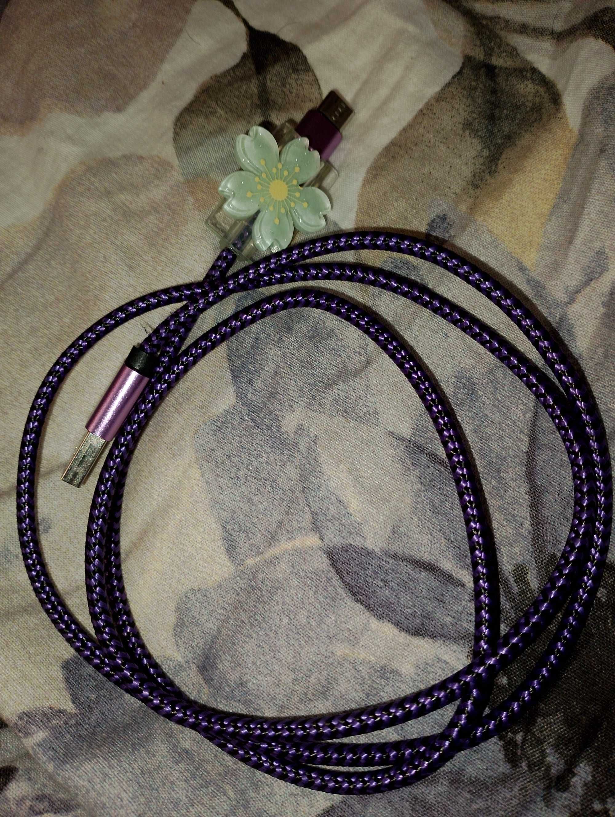 Kabel typu C fioletowy