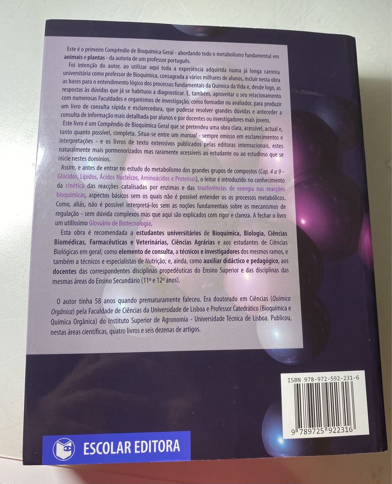 Livro de bioquímica- Luís S. Campos (5.ª edição)