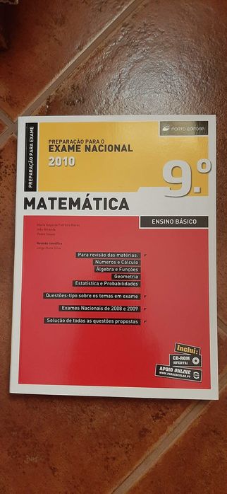 Manual de preparação do exame de matemática 9ano