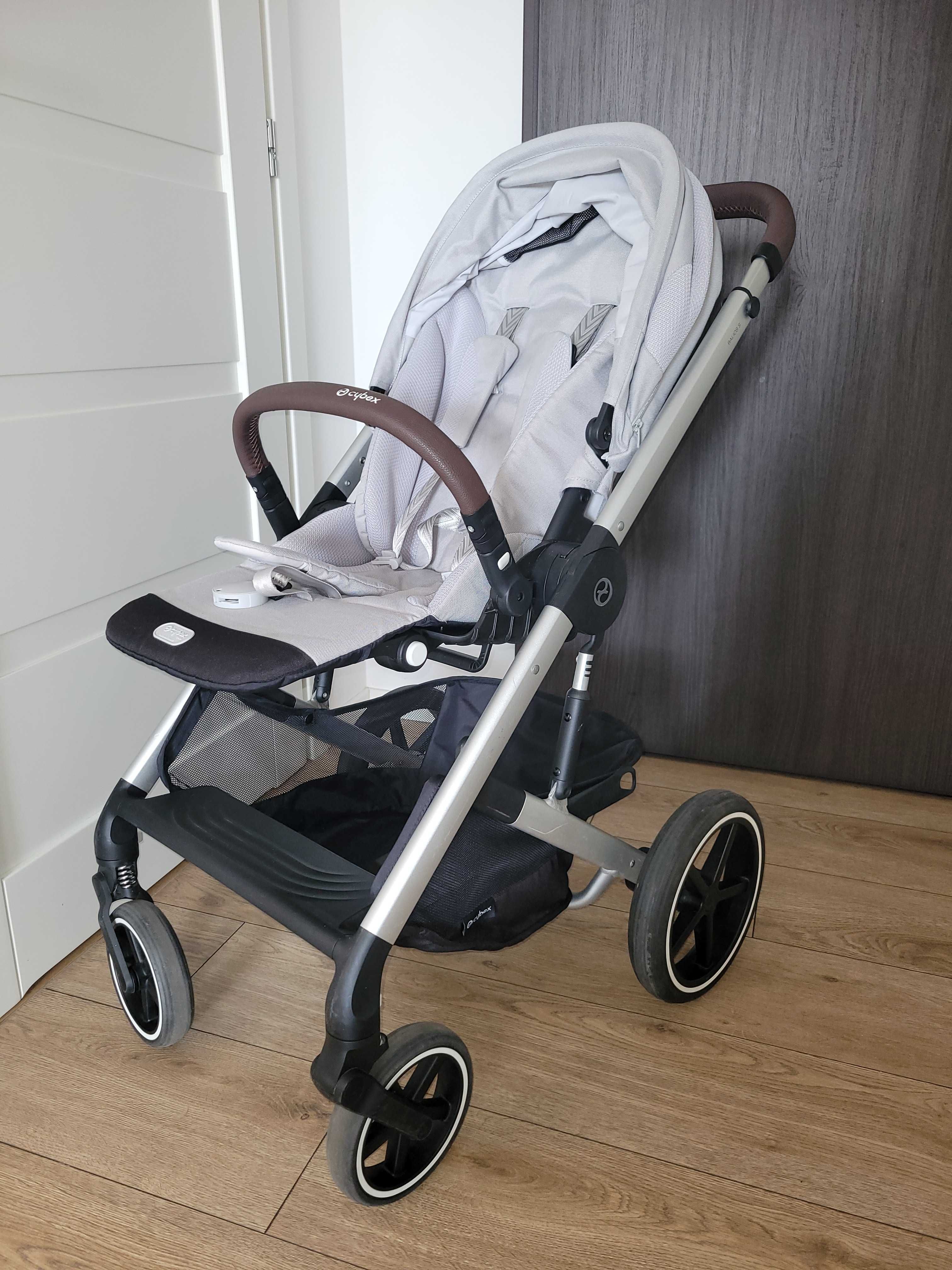 Cybex Balios s lux 2023 lava grey wózek głęboko spacerowy