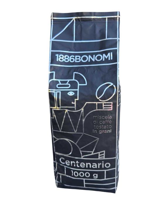 Кава в зернах Bonomi Centenario 1 кг – легендарний купаж дім HoReCa