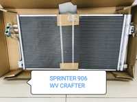 Радиатор кондиционера Спринтер 906 радіатор Sprinter 06-17 Крафтер 06-
