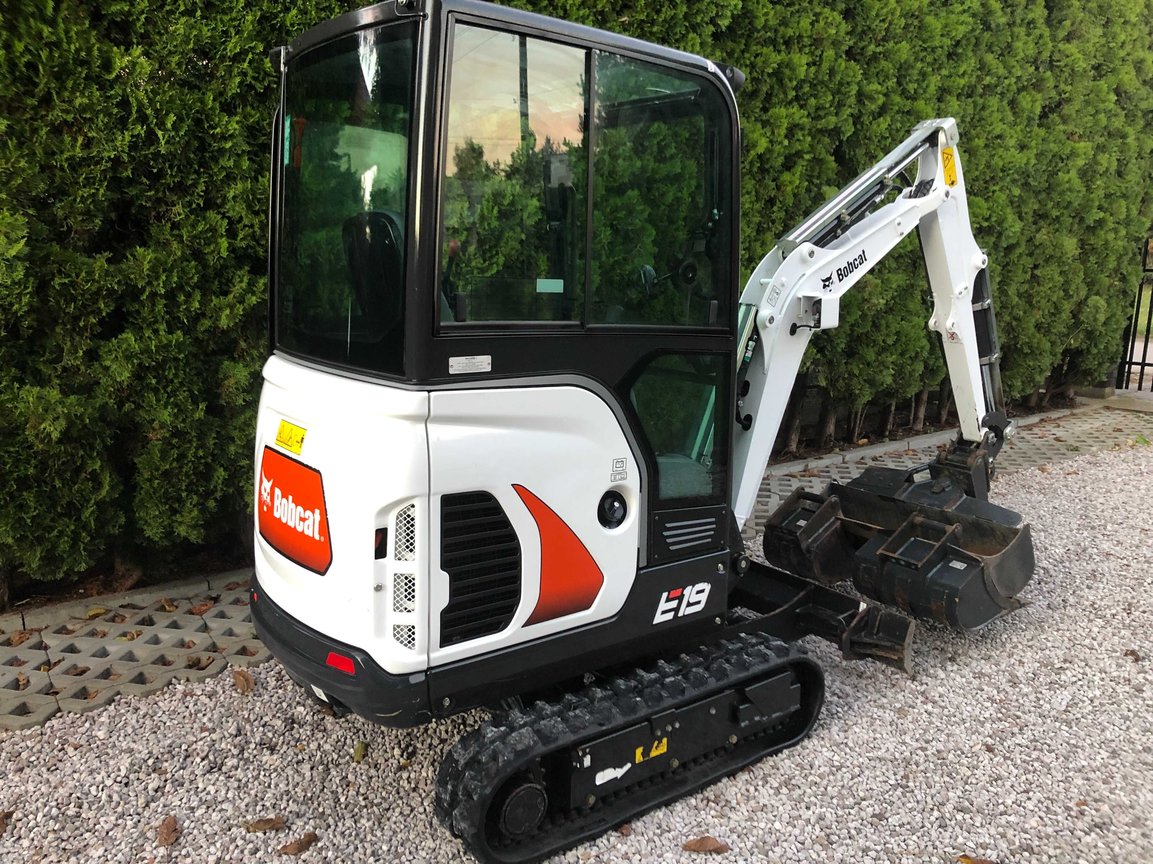 minikoparka Bobcat E 19 ,Neuson ET 18 .Kubota Kx19, mini koparka 2024