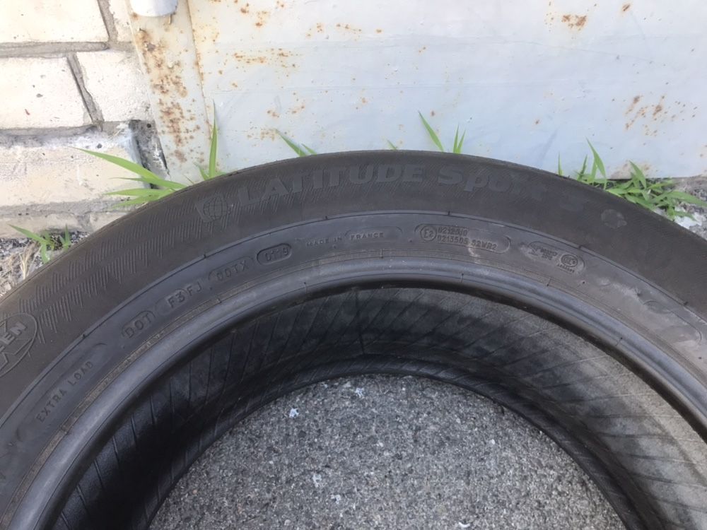 255 55 18 Michelin Latitude Sport 3