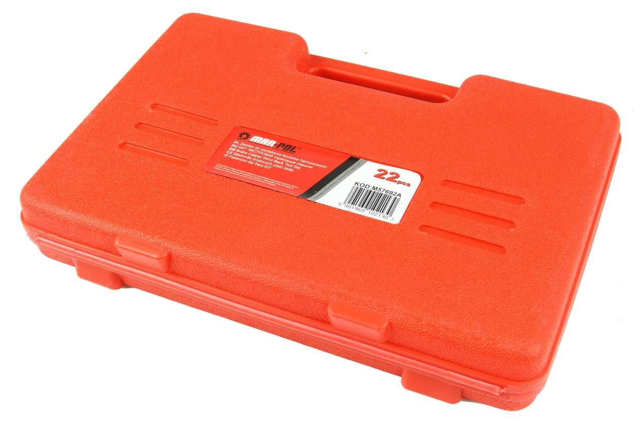 Zestaw do wyciskania tłoczków hamulcowych 22 elementy M57692A NOWE