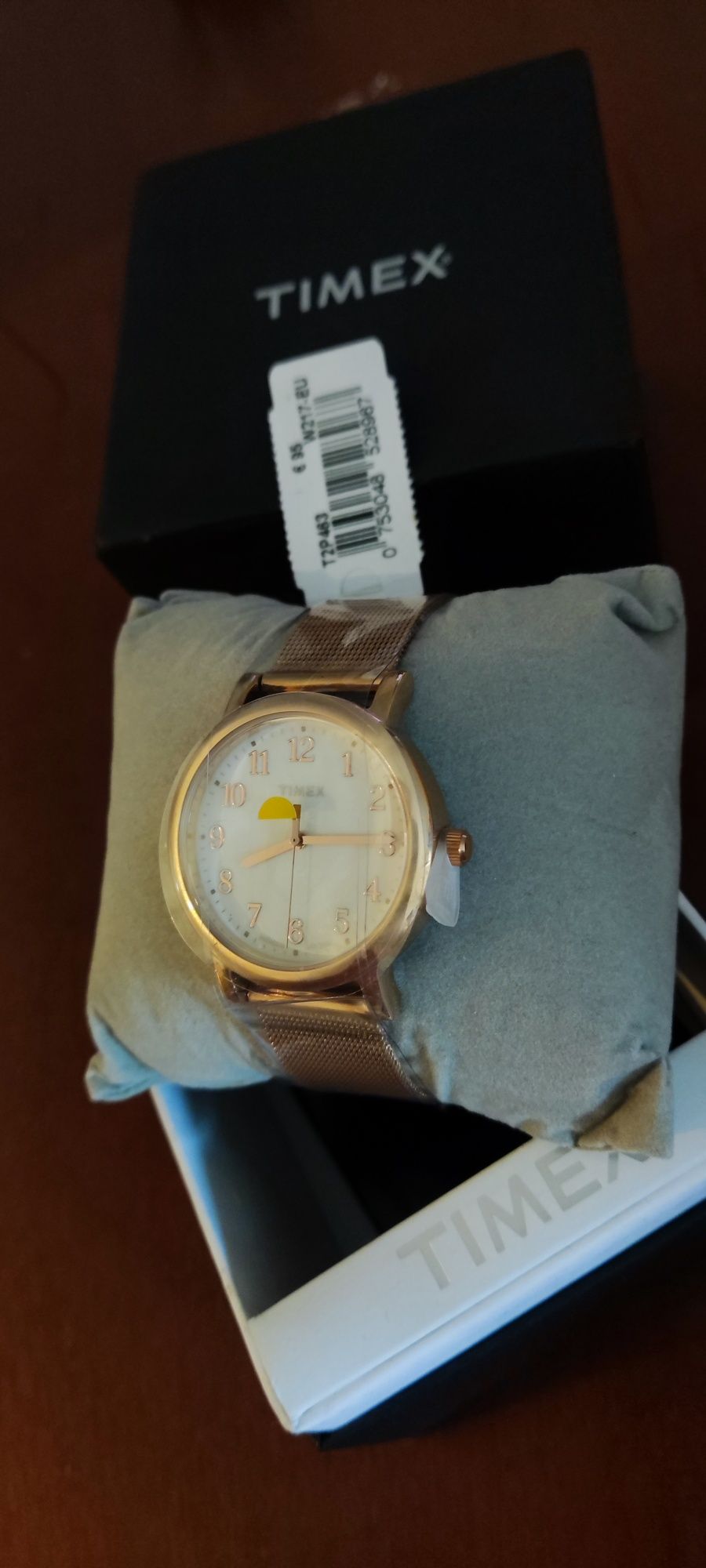 Relógio Timex rosa gold
