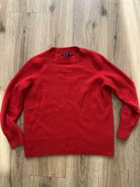 Червоний кашеміровий светр