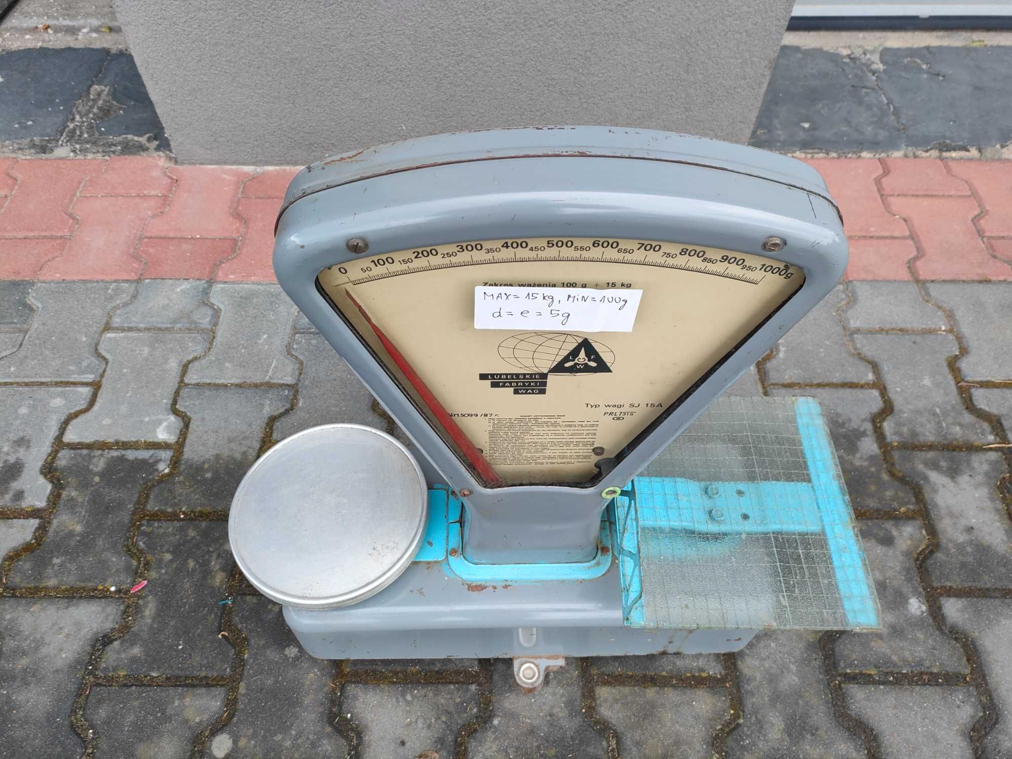 Waga sklepowa, szalkowa