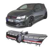 GRELHA FRONTALVW GOLF 7 12-17 LOOK R PRETO VERMELHO