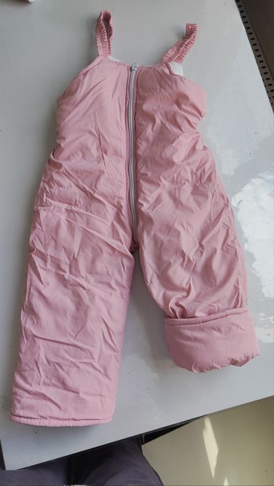 Дитячій комбінезон на овчині 2 в 1 від 6 міс до 1.5 року