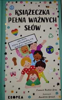 Książka pełna ważnych słów