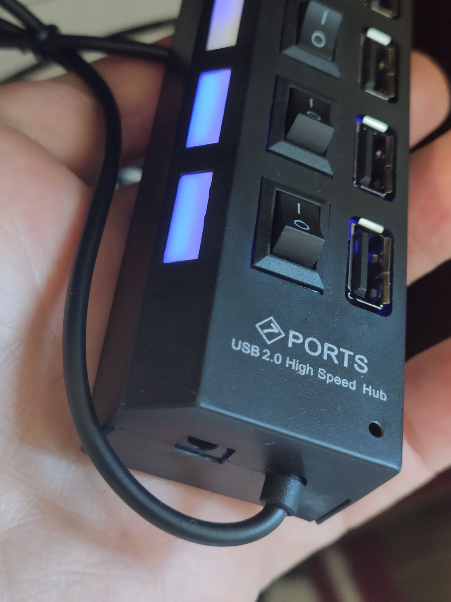 USB 2.0 HUB хаб (концентратор) на 7 портів