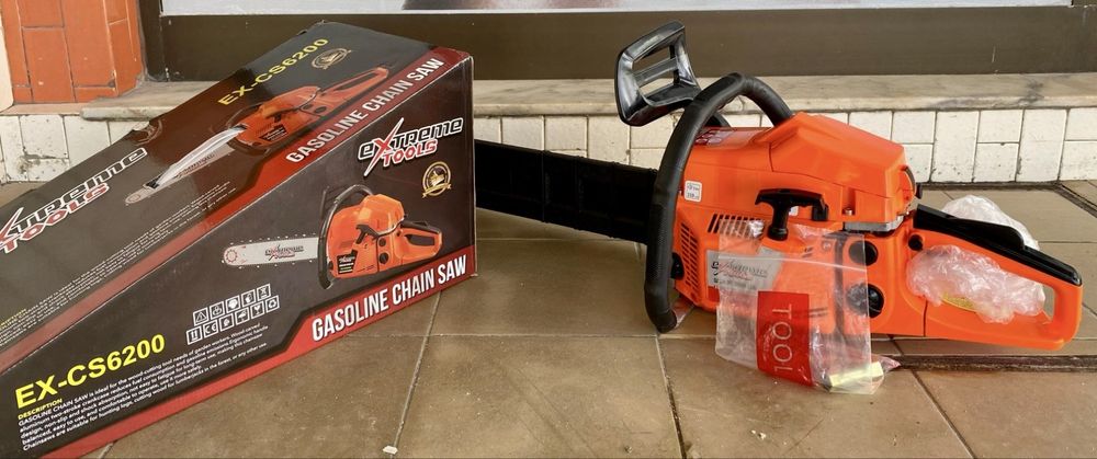 Motosserra Gasolina 62cc Extreme Tools – NOVA . 75€