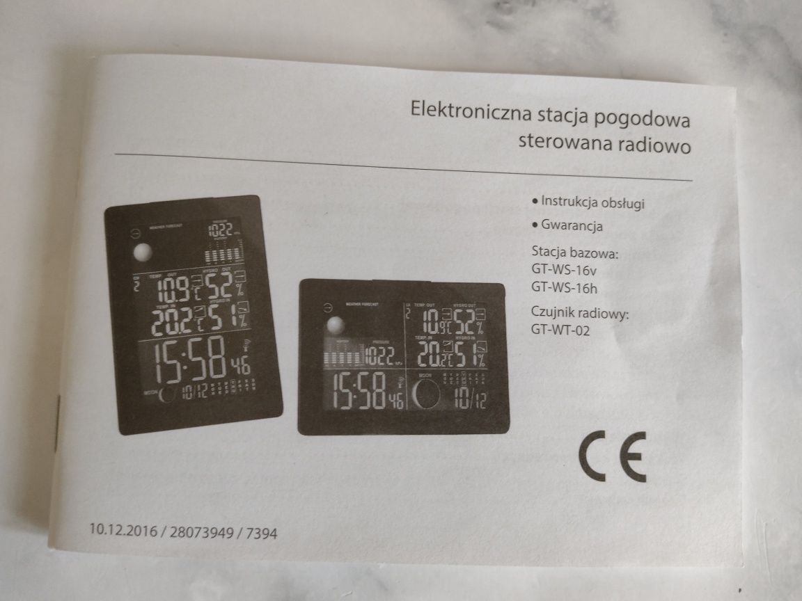 Stacja Pogodowa bezprzewodowa