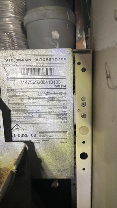 Piec gazowy Viessmann vitopend 100 2 szt