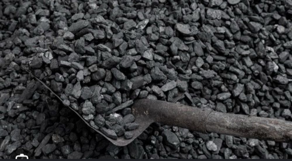 Zrzucanie węgla,workowanie