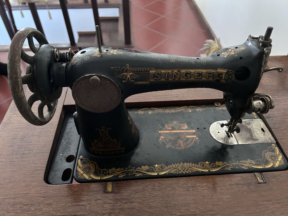 Máquina de costura vintage Singer