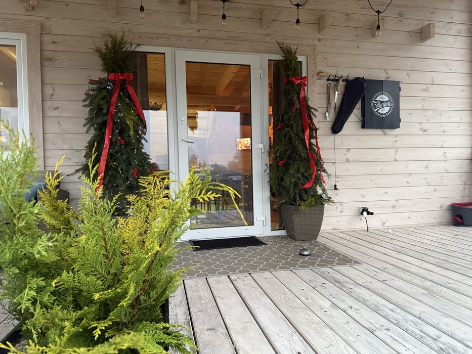 Domek całoroczny - Fuledzianka domki na Mazurach#MAZURY #jacuzzi/bania