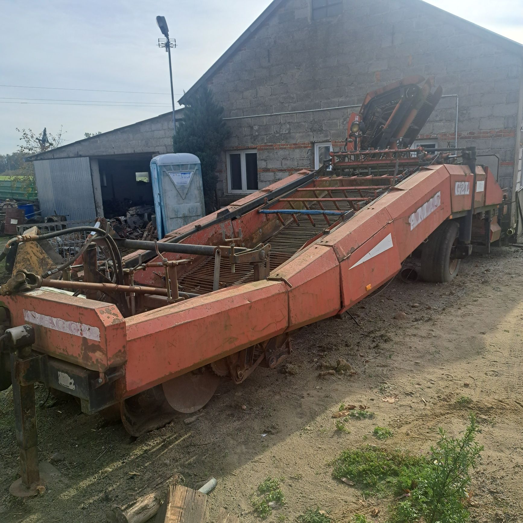 Kombajn amac G2L do ziemniaków i warzyw