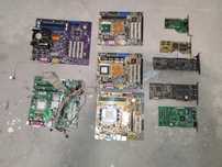 Zestaw części PC retro komputera Intel CELERON Ram płyta główna grafik