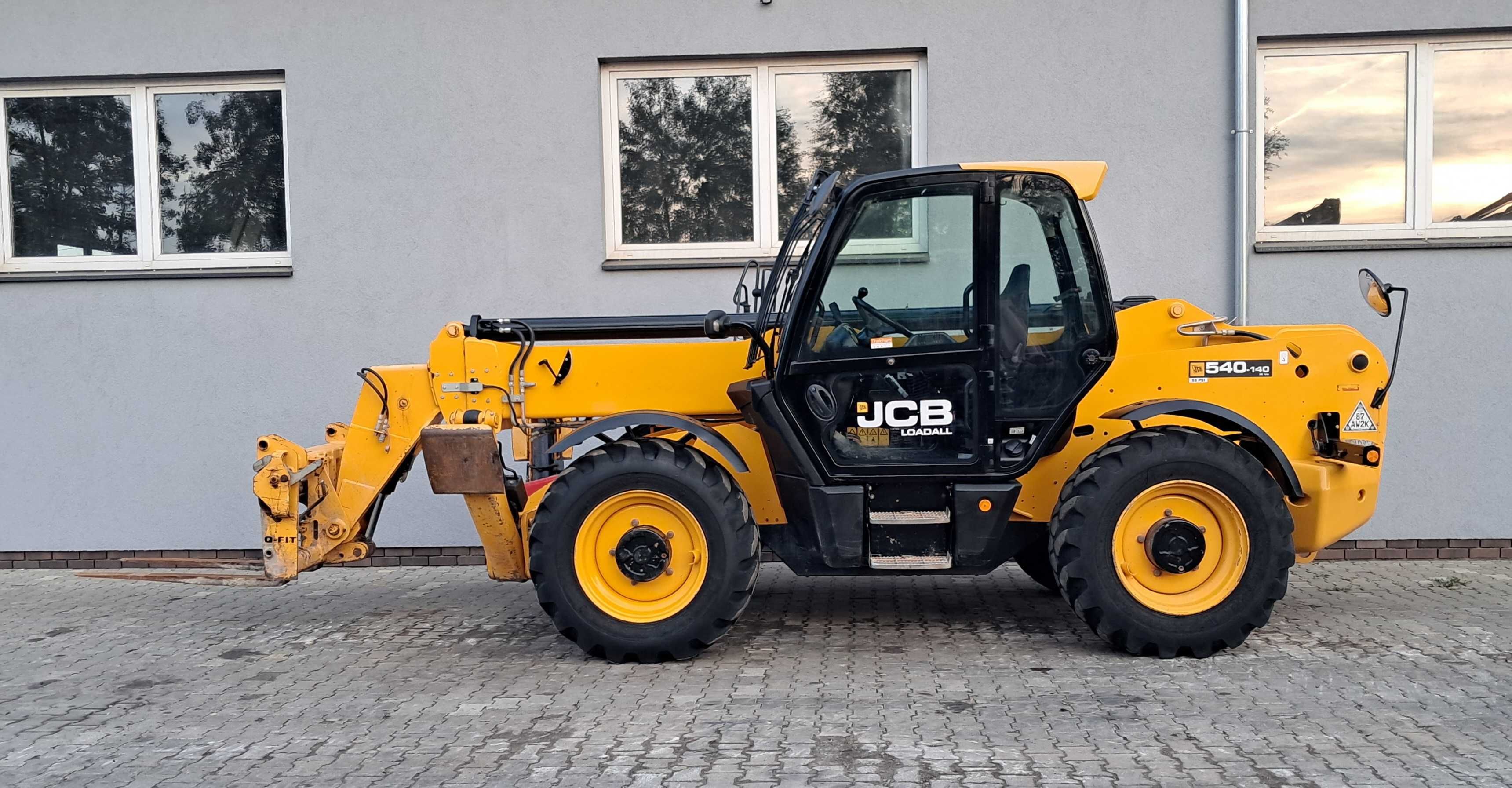 JCB 540-140 HiViz SWAY 2019r Oryginał Klima Kamera Ładowarka 14m 4t