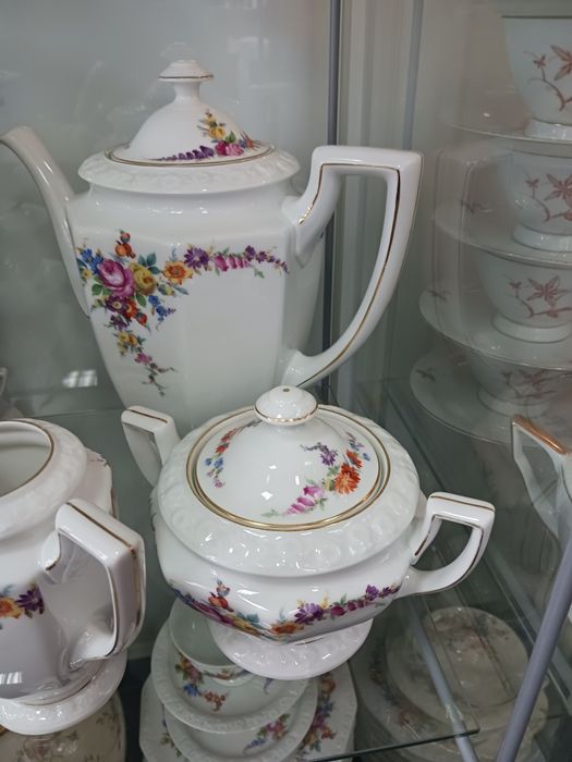 Rosenthal Maria Samara 12 przedwojenny serwis kawowo-sniadaniowy 12 os