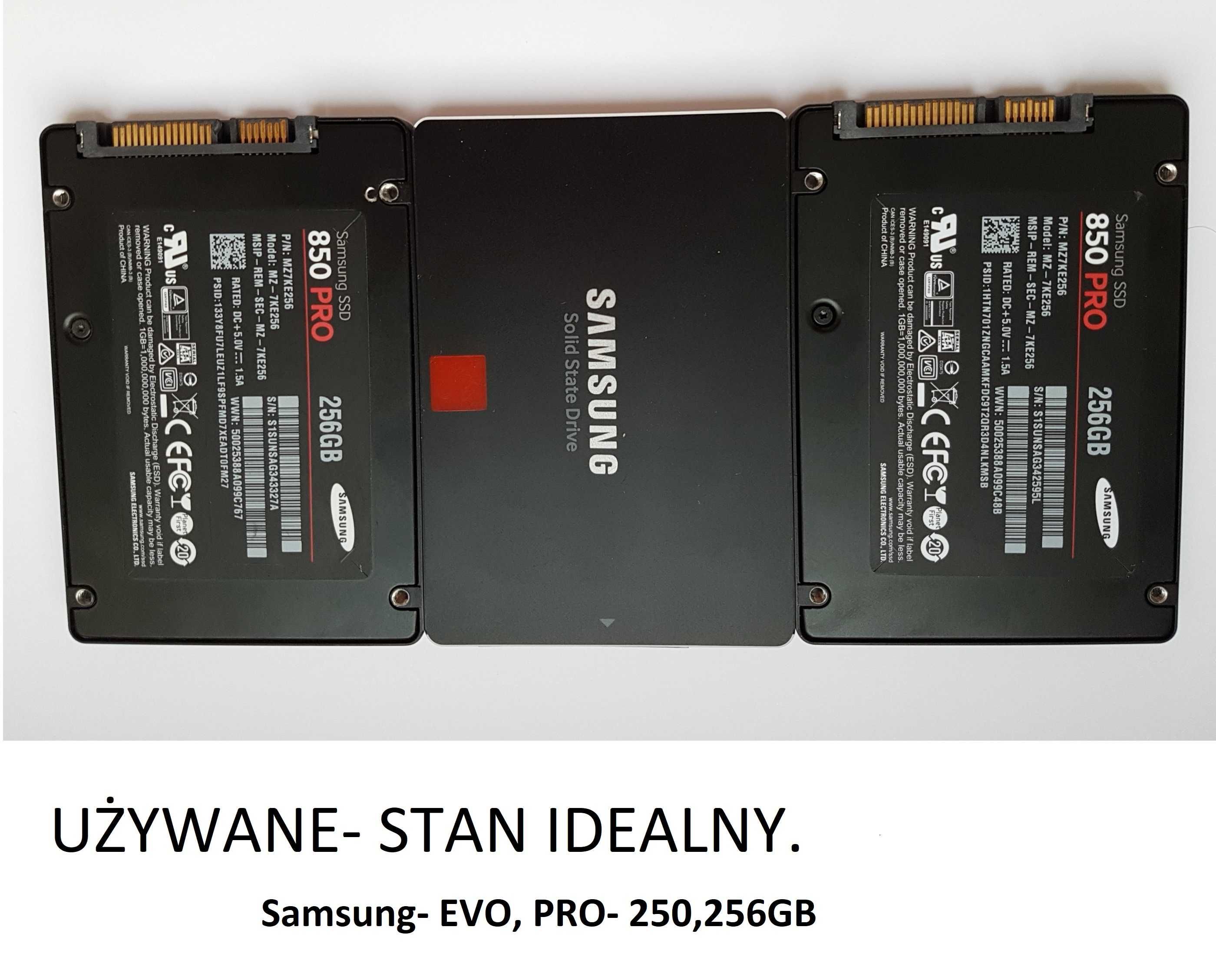 Samsung,850 PRO- 256GB.Dysk ssd.Polecam inne dyski.