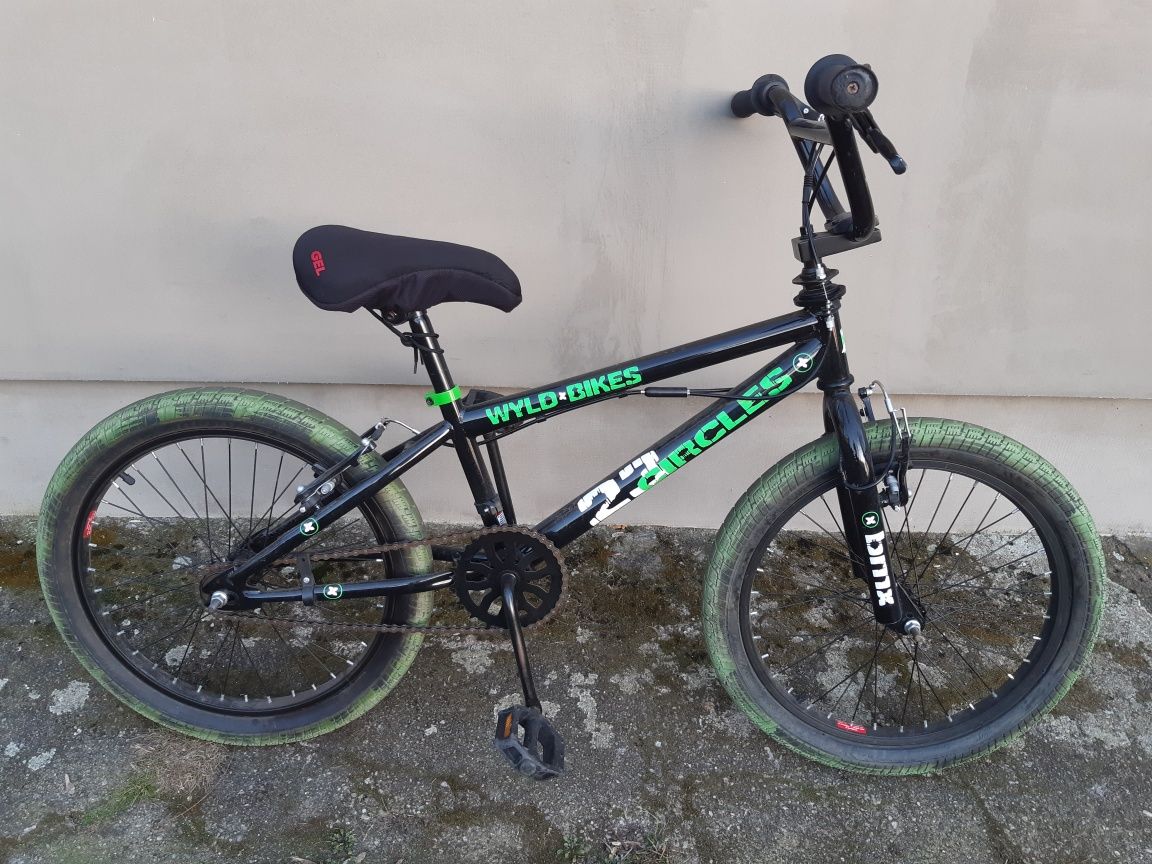 Rower BMX 20 Pegi Rotor 360 grube opony tricki uni