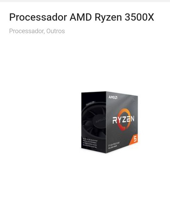 Processador Ryzen 5 3500x