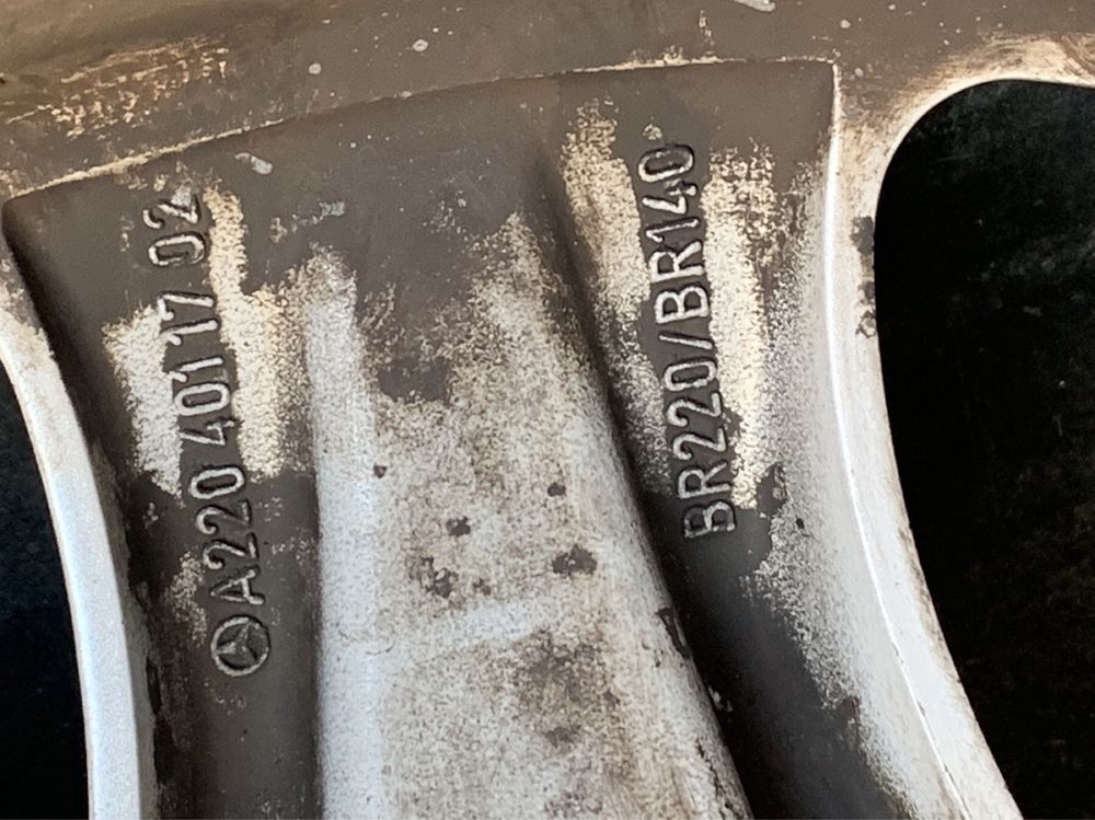 777 1-2 Оригинал бронированные Диски R16 5/112 Mercedes W140,W220