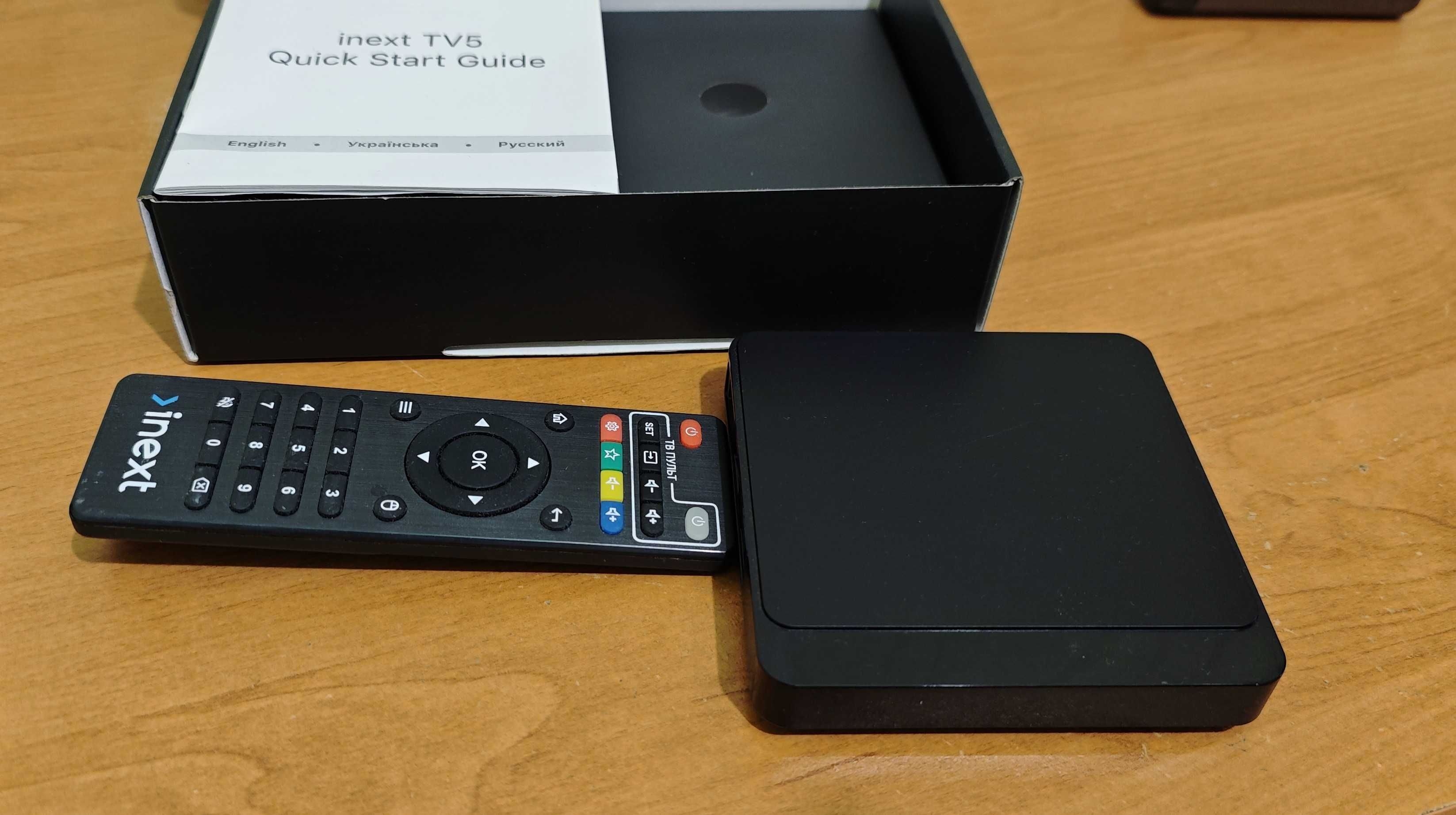 Медіаплеєр iNeXT TV5 Смарт-приставка
