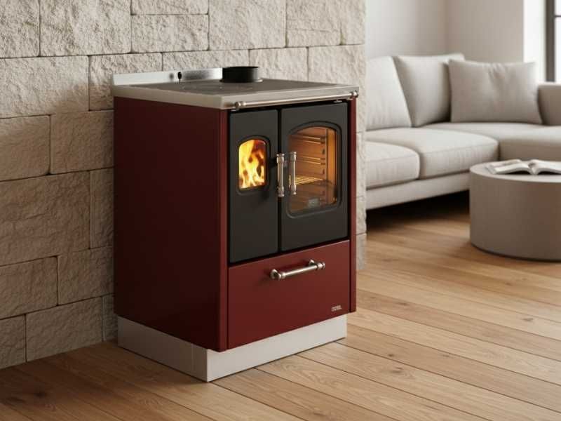 Kuchnia na drewno Westfalka Cadel Smart 60 6kW piecokuchnia ECODESIGN