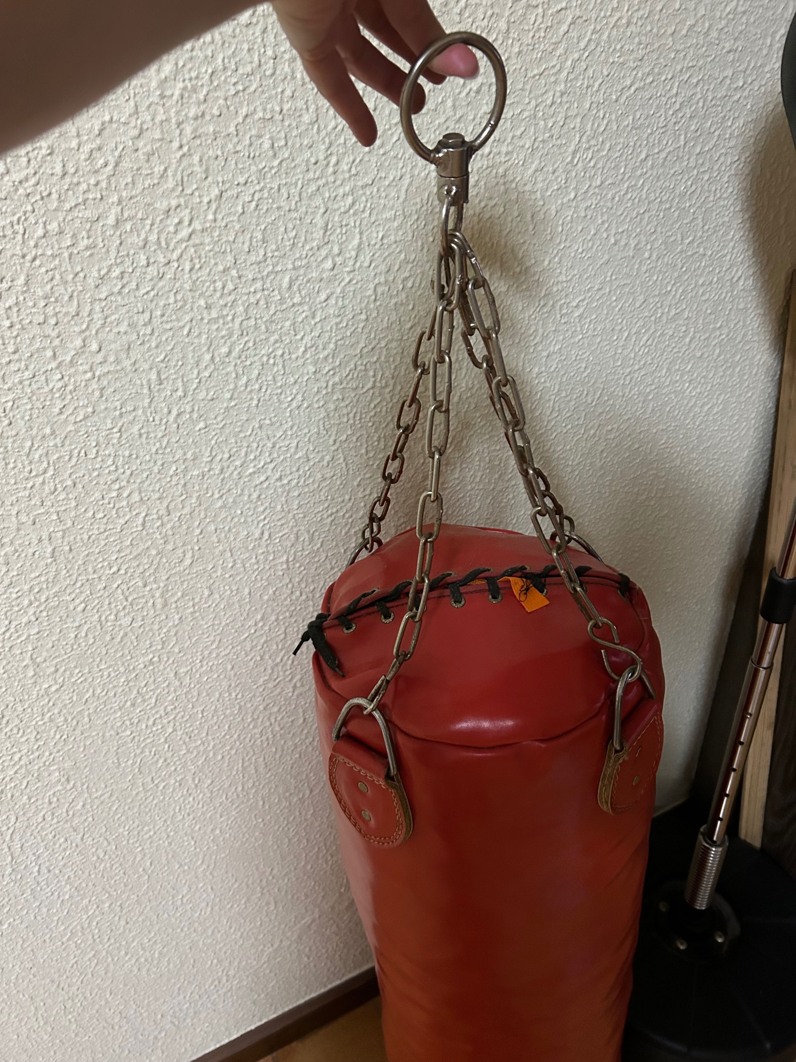 Saco de boxe para pendurar