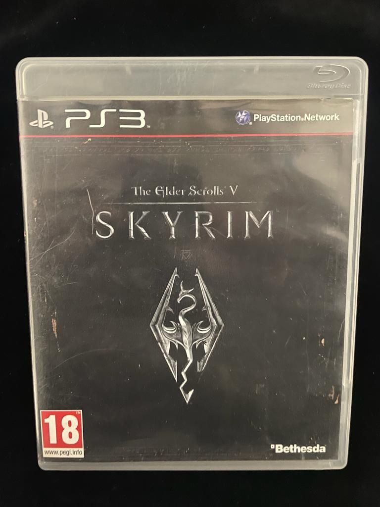 Skyrim The Elders Scrolls V na PS3 Epicka gra Fantasy 3xA