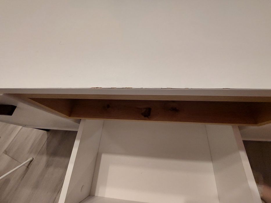 Komoda szafka RTV biały + dąb artisan stan bardzo dobry Kraków