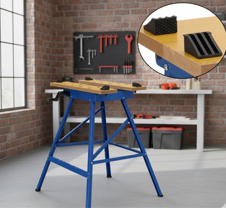 Stół warsztatowy Dedra składany roboczy kobyłka 100 kg regulowany