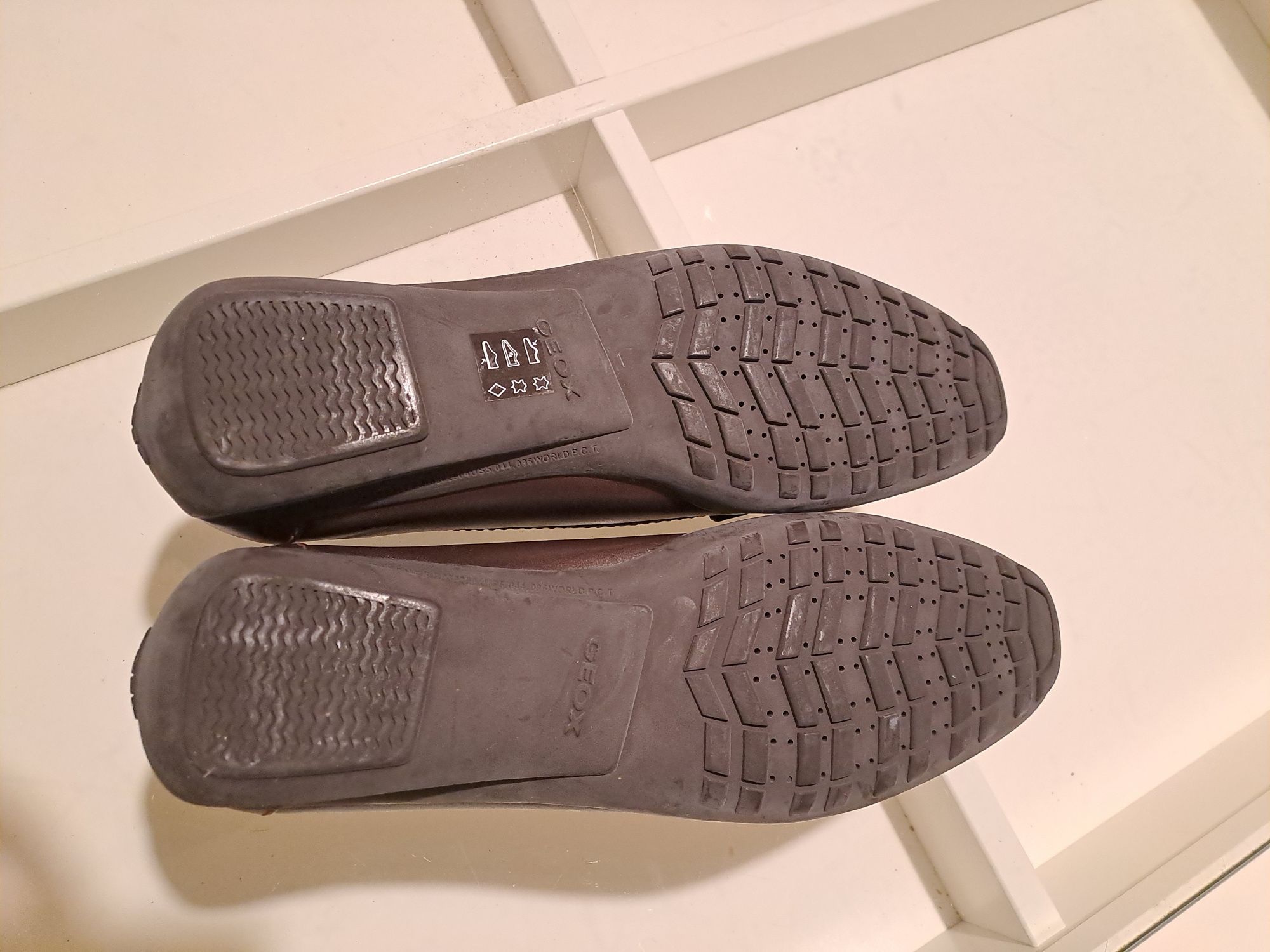 Sapatos senhora castanhos Geox 41