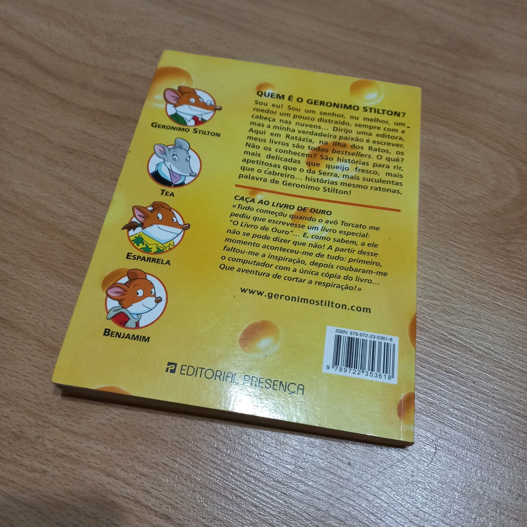 Livros da colecção Geronimo Stilton