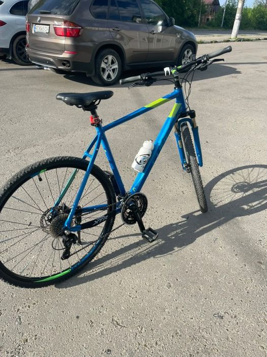 Дорожній велосипед фірми cube, deore, deore xt