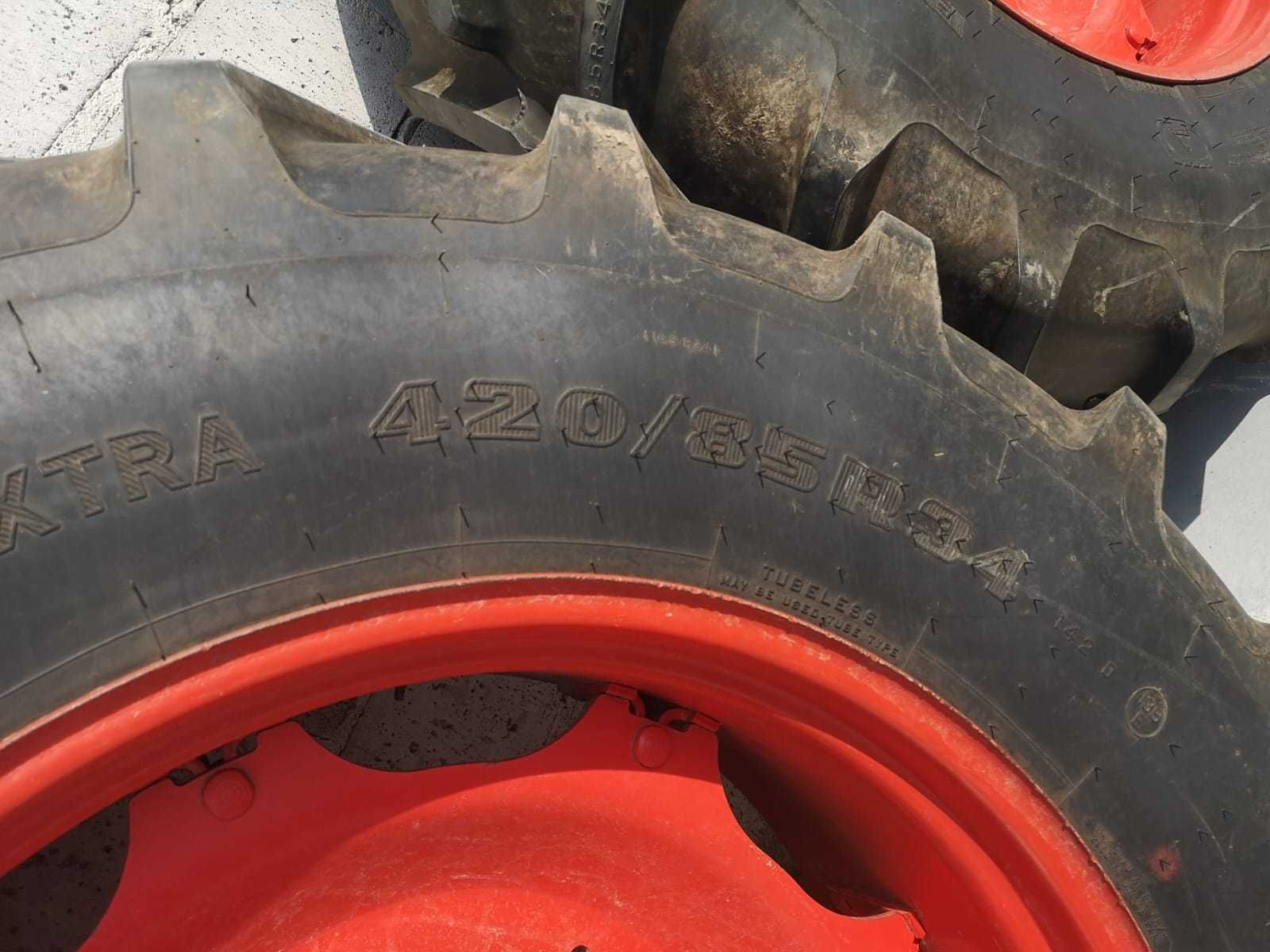 Koła Fendt seria 200 300 Massey 420/85 r34 , 340/85 r24 jak Nowe Lubel