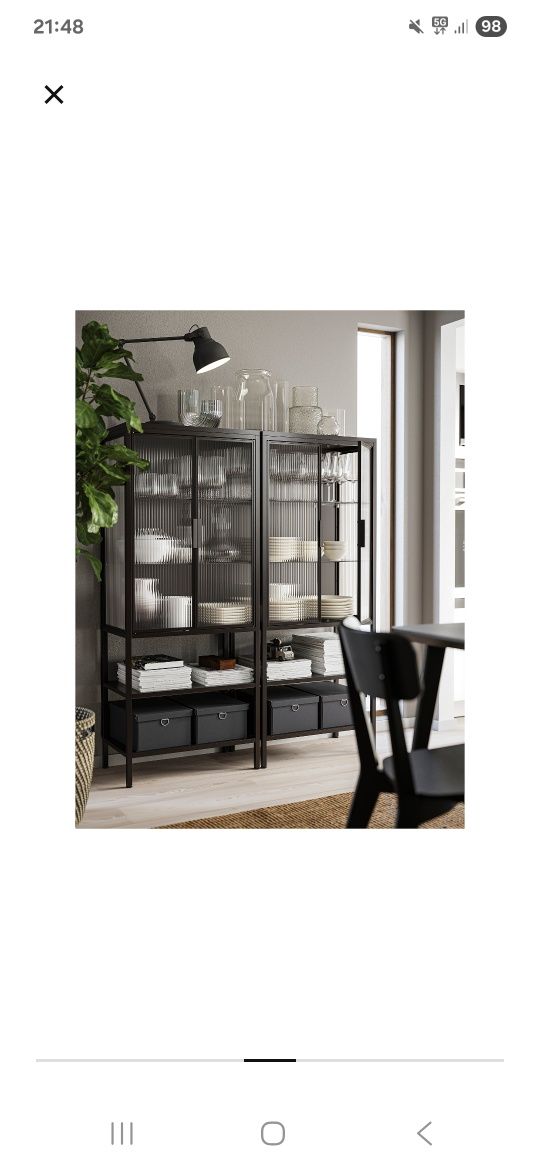 Regał, witryna, biblioteczka, Ikea półkami,, cena za 1szt