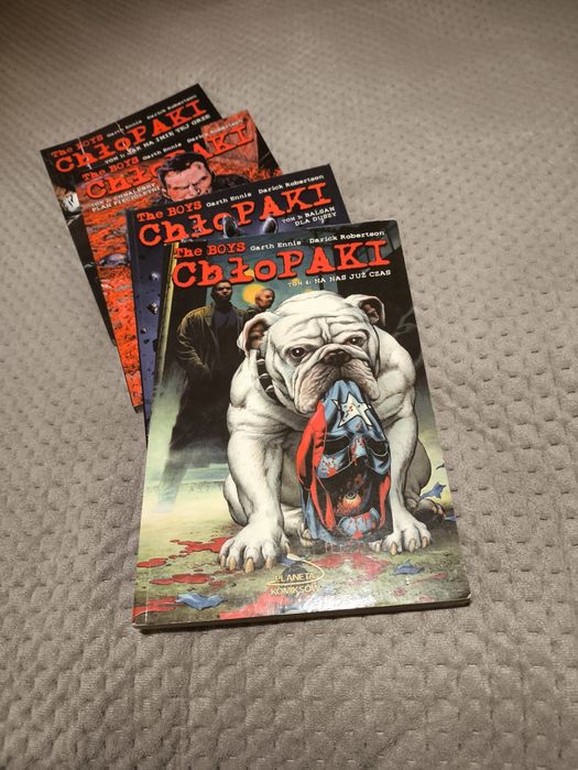 Komiks Chłopaki "The Boys" Tom 1-4