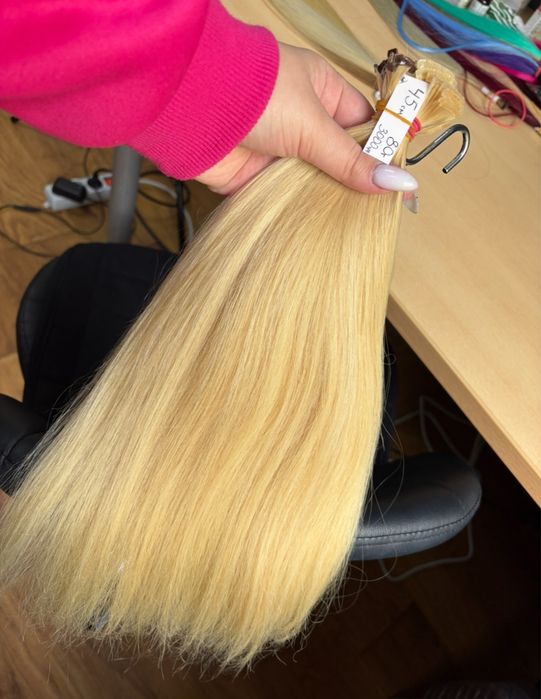 Волосы натуральные разные для наращивания, волосся