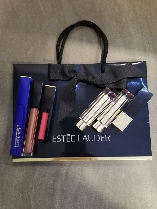 Estee Lauder помади pure color 120, 410 туш синя